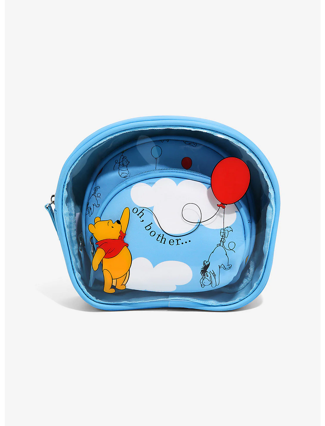 Winnie Pooh Set Cosmetiqueras Bolsa