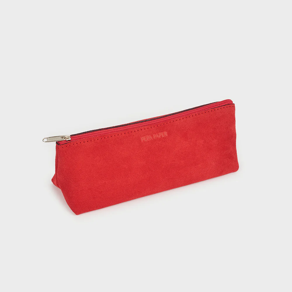 Estuche triangular ante - Imagen 5