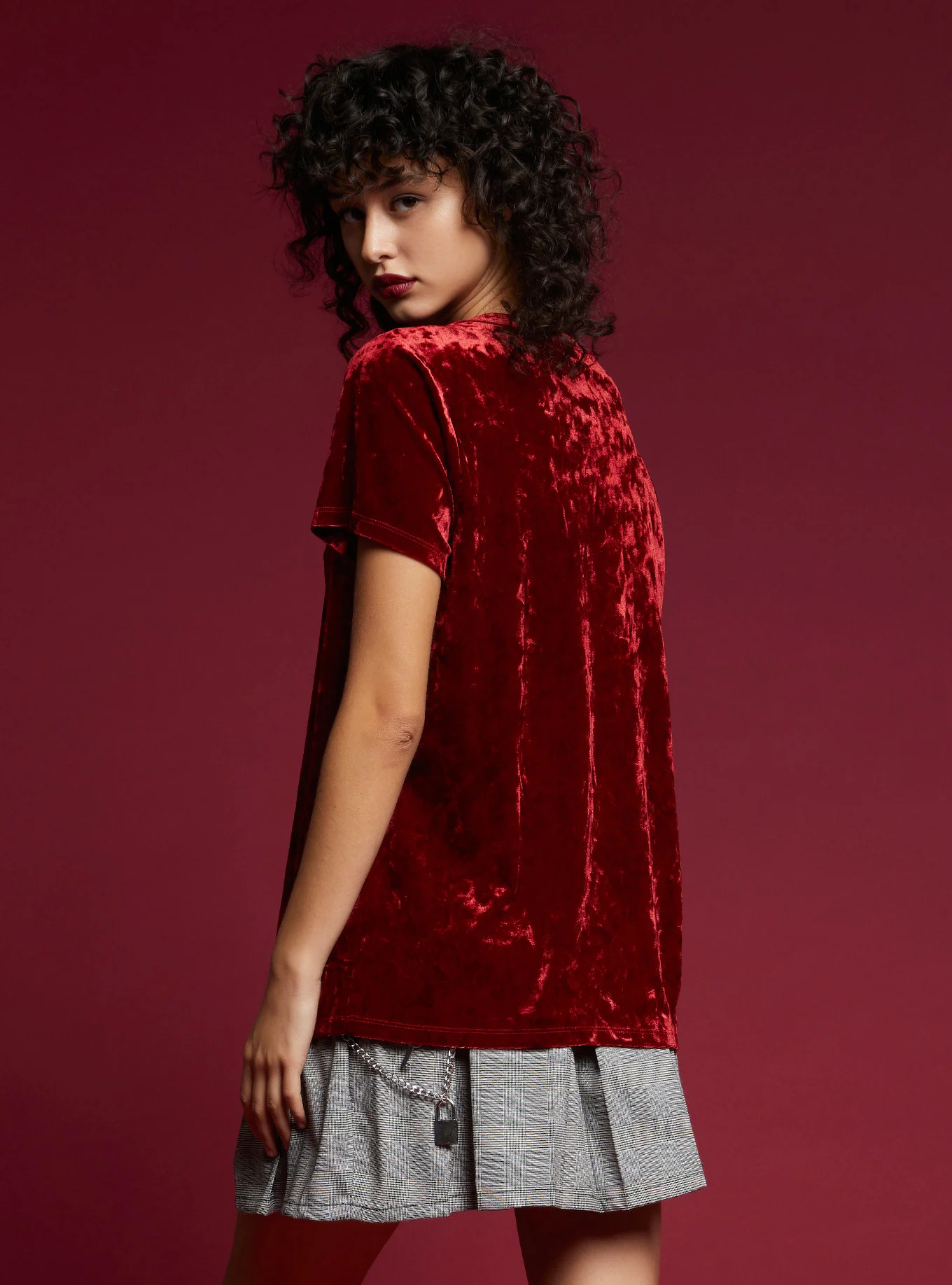 Mickey Mouse Camisa Disney Edicion Navidad Terciopelo - Imagen 2